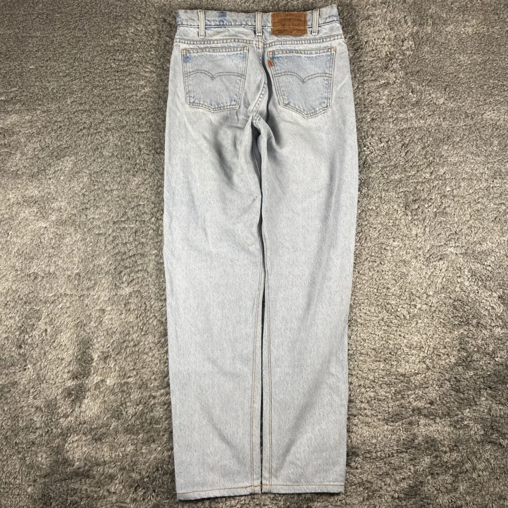 Vintage Levi 550 Orange Tab Jeans Mens 30x32 Blue Denim Relaxed Fit Distress 90s